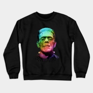 Frankenstein - rainbow Crewneck Sweatshirt